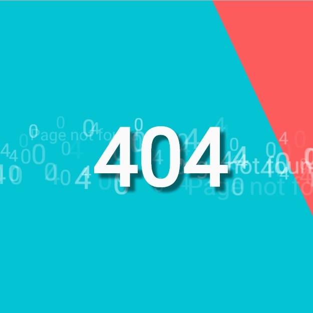 404 Page with Matrix Effect