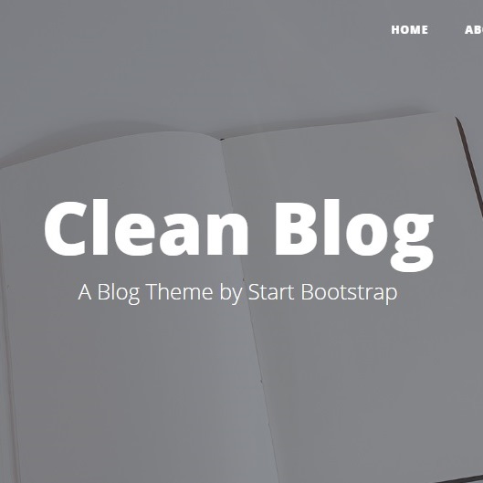 Clean Blog Template
