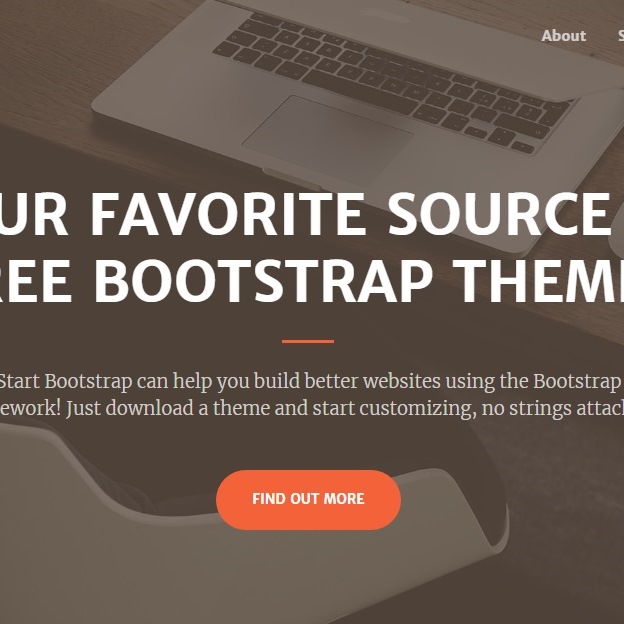 Creative One Page Website Template
