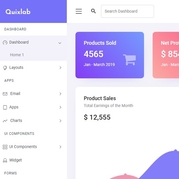 Quixlab - Professional Admin Panel