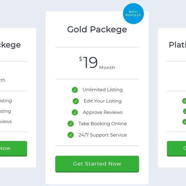 Responsive Pricing Plans