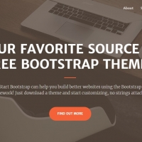 Creative One Page Website Template
