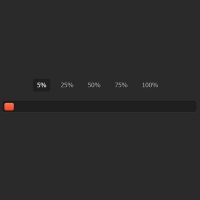 Dark Progress Bar Code using Tabs