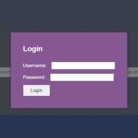 In this post, you will see a purple form. This form is displayed with the help of a pop-up. The form we have in this post can be used for login.