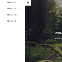 Multi Level Menu in CSS