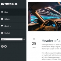 Responsive Blog Template