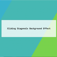 Diagonal sliding background effect for your web page.