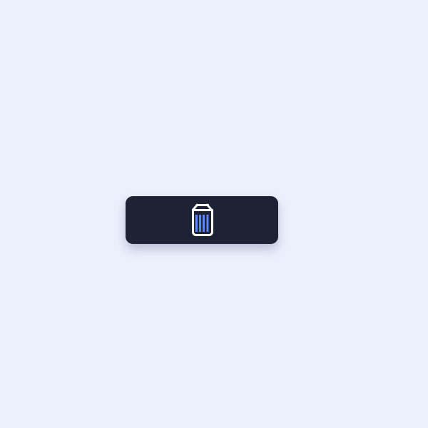 HTML Trash Button Animation